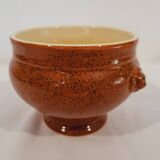 Stoneware bowl with ears