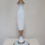 Pied lampe opaline