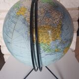 Globe Terrestre "Girard et Barrere" Paris