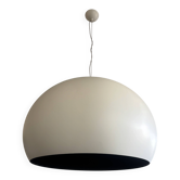 Lampe FL/Y opaque, Médium, Blanc cassé - intérieur noir - Kartell
