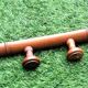 Wall coat holder 4 patères beechwood turned