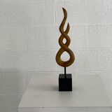 Wooden sculpture
