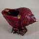 Vintage seashell ashtray