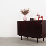 Mahogany cabinet, Danish design, 1970s, manufacturer: Omann Jun
