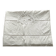 Antique linen sheet hand-embroidered with GR monogram