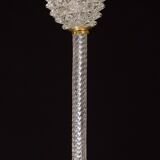 Extraordinary Clear Rostrato Murano Glass Penadant by Barovier & Toso, 1940