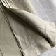 Antique linen tablecloth and whipped cream silk