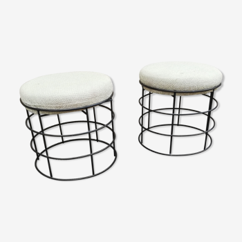 Pair of Verner Panton stools