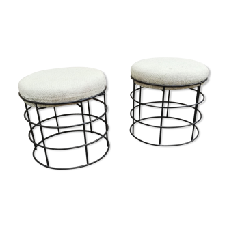 Pair of Verner Panton stools