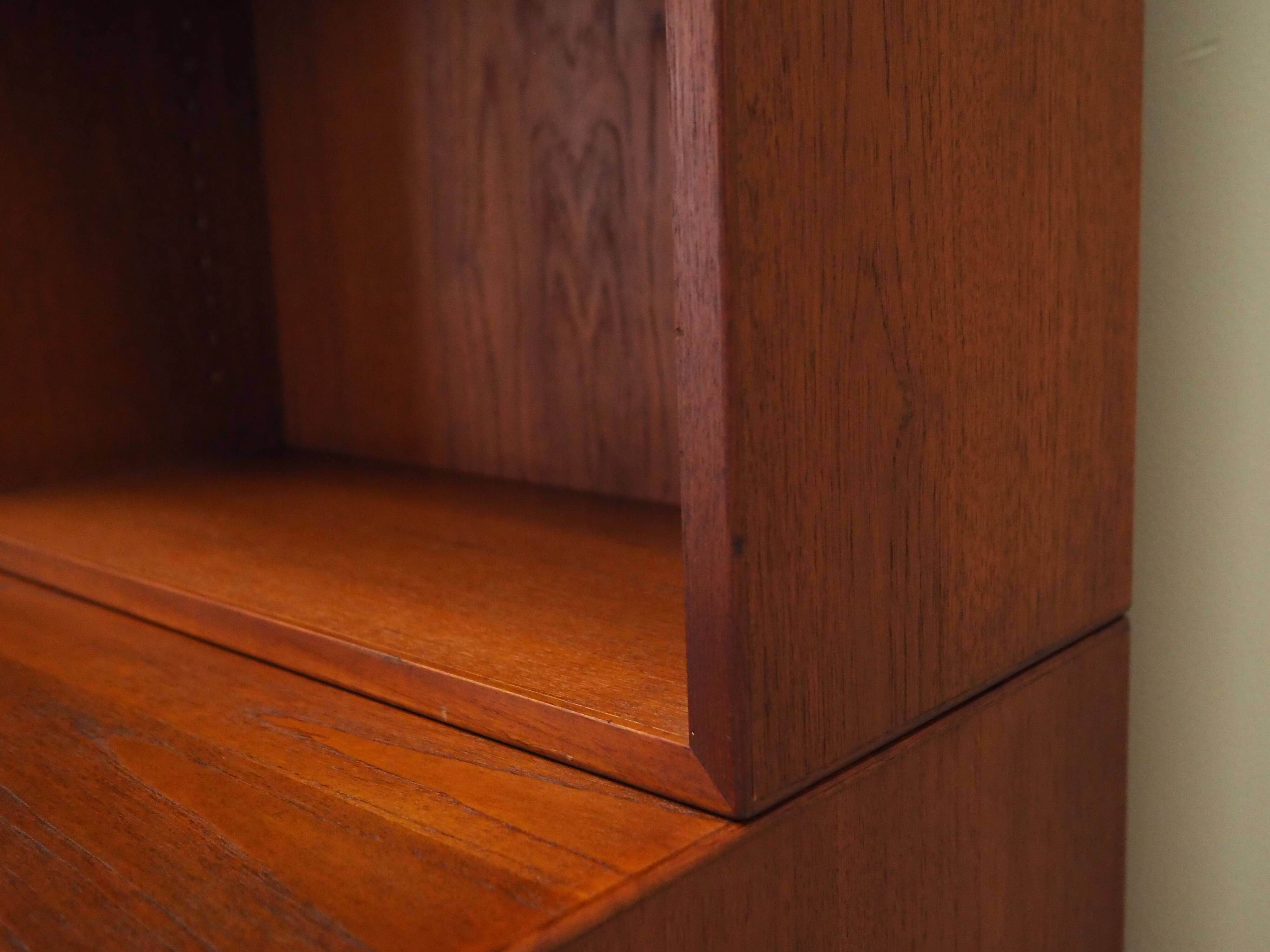 Teak bookcase, Danish design, 1960s, designer: Børge Mogensen