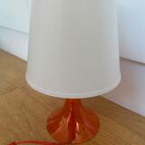 Orange plexi lamp ikea 90s Carl Ojerstam