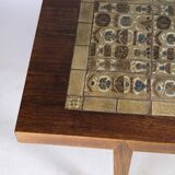 Coffee Table In Rosewood By Severin Hansen made By Haslev Møbelfabrik