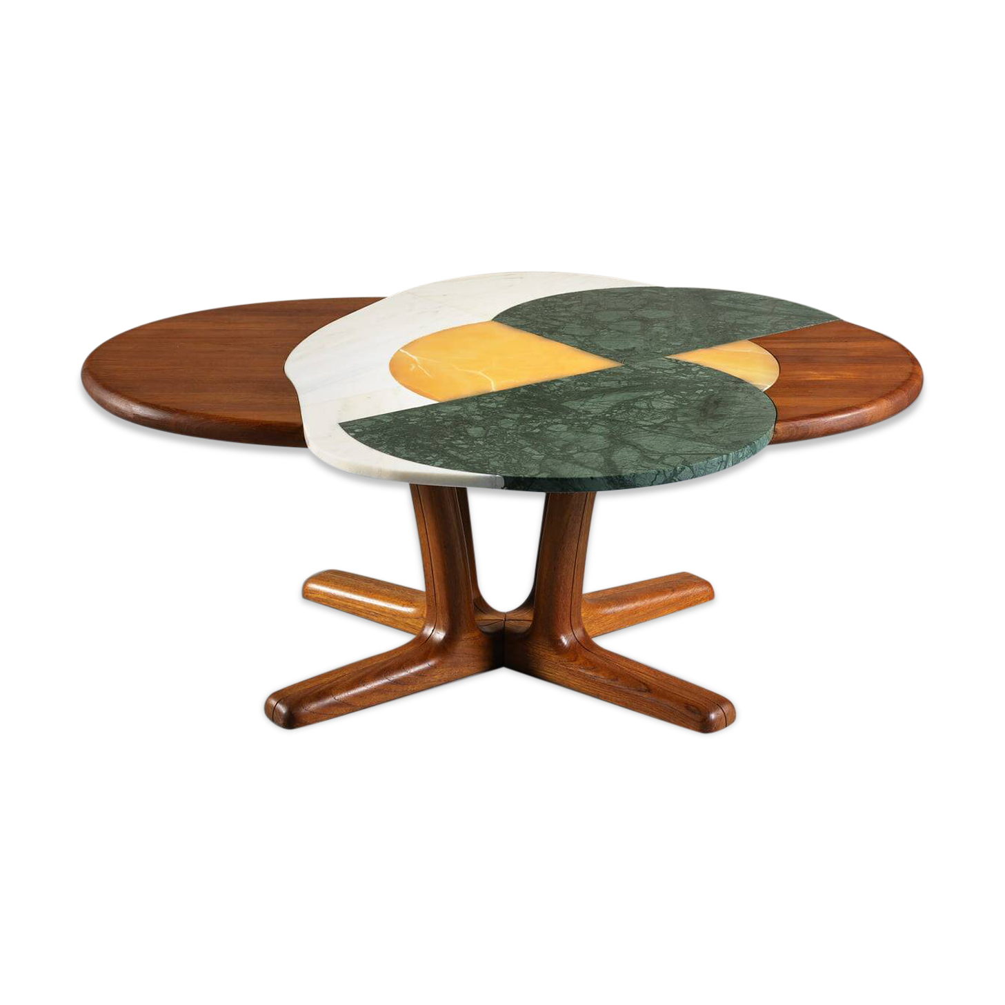 Kamikaze Egg Marble Coffee Table by Corina Olaru, Romania, 2023