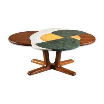 Kamikaze Egg Marble Coffee Table by Corina Olaru, Romania, 2023