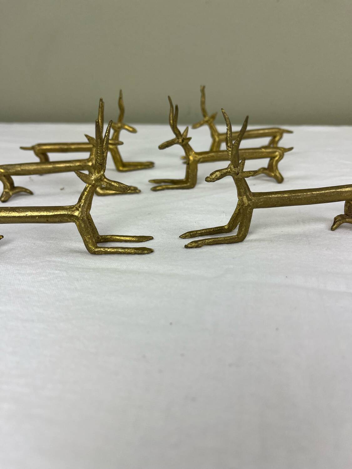 Brass knife holders