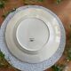 Antique serving platter in Sarreguemines earthenware.