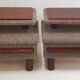 Pair of vintage 1960s bedside tables