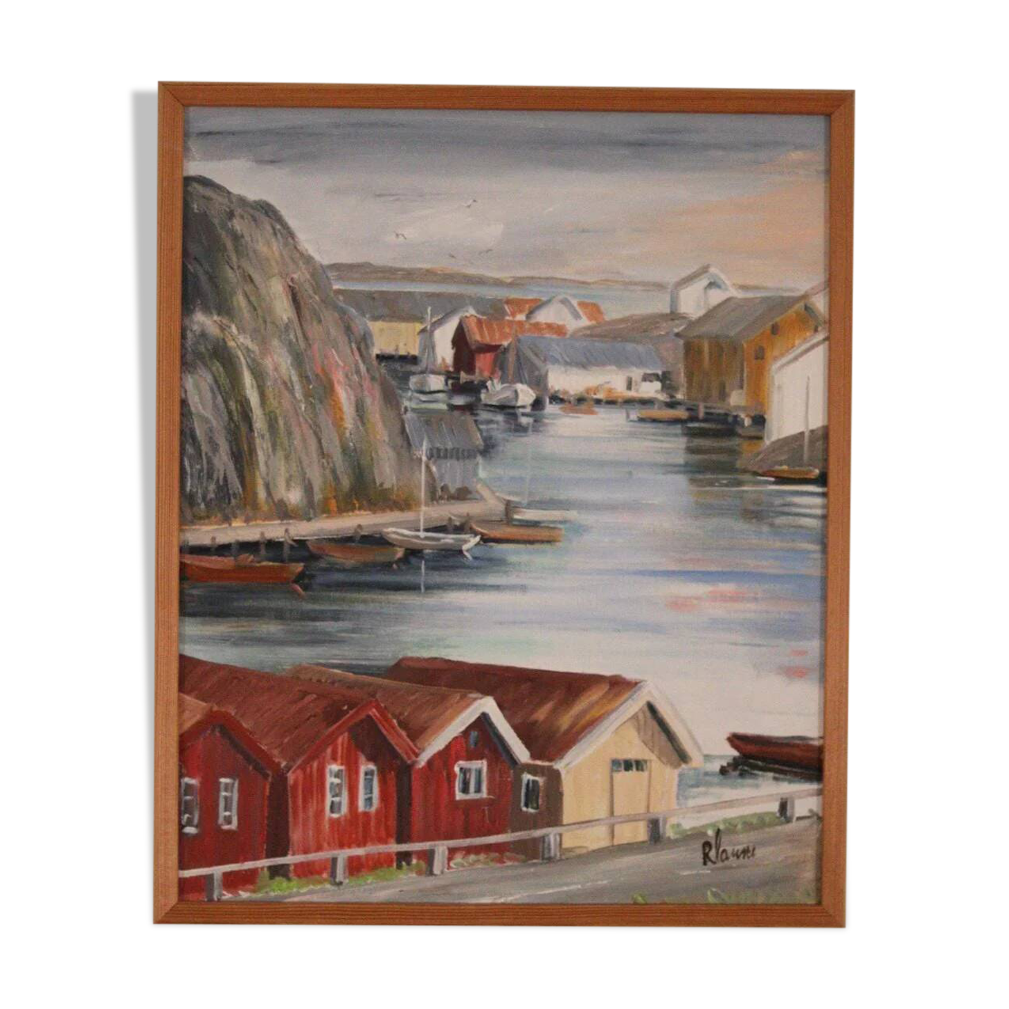 « Vue du port » par Rita Hansen