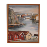 « Vue du port » par Rita Hansen