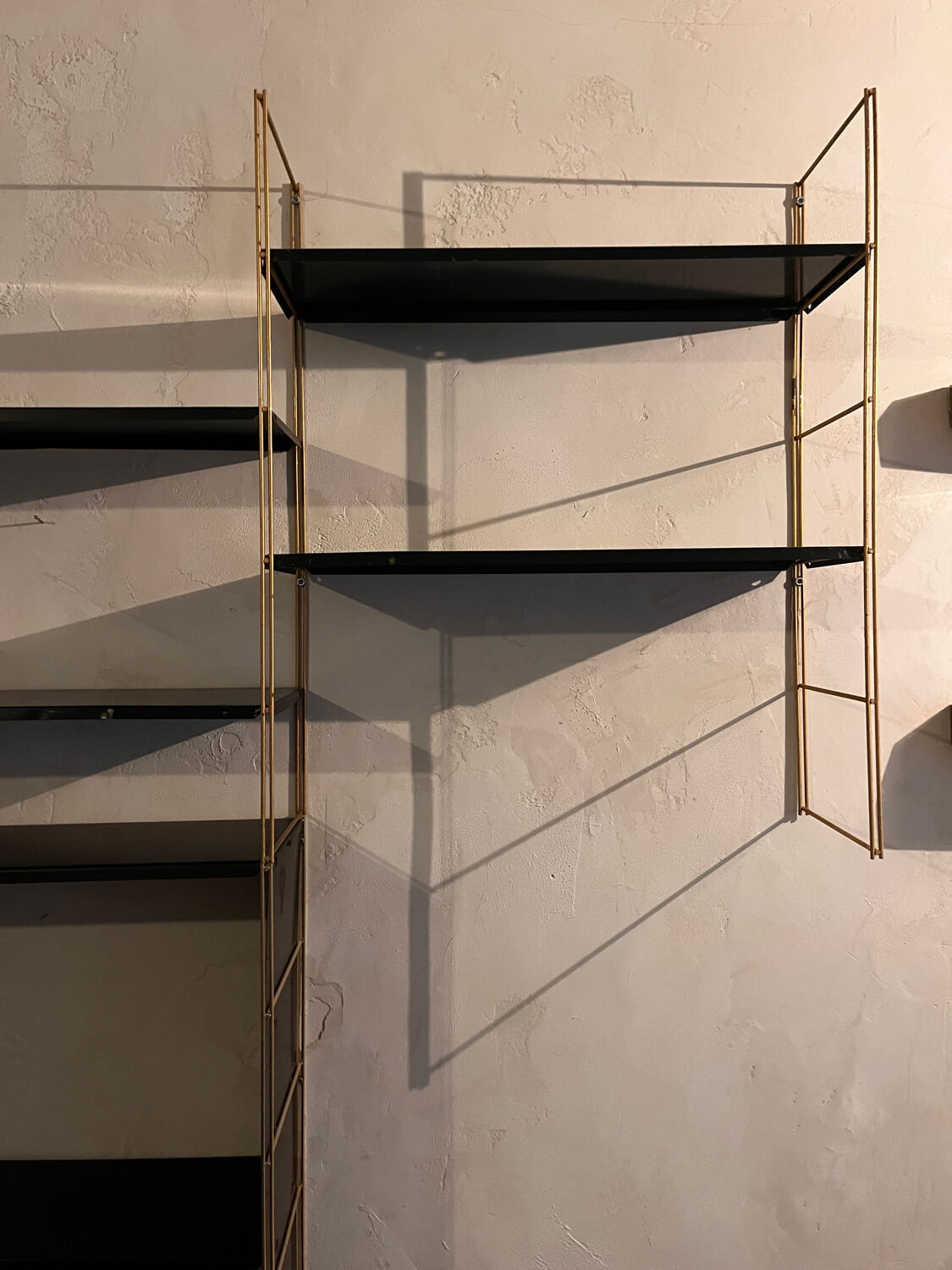 Vintage string shelf