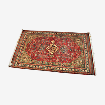 Tapis persan des années 70 195 x 115 cm