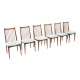 Set of 6 dining room chairs / bar chairs from the 1960s