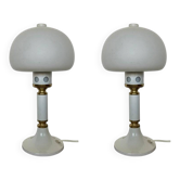Paire de lampes de table du milieu du siècle, années 1970