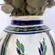 Pair of Boch Frères La Louvière vases, floral decoration signed Charles Catteau