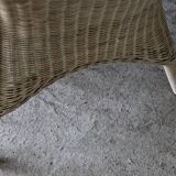 Vintage rattan lounge
