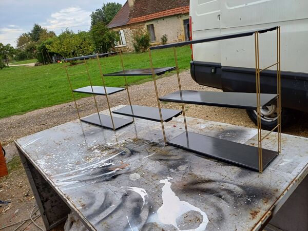 Paire d'étagéres string tomado des années 60