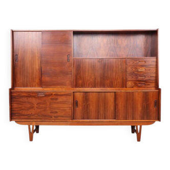 Vintage Dutch design sideboard with asymmetrical layout, 1960s