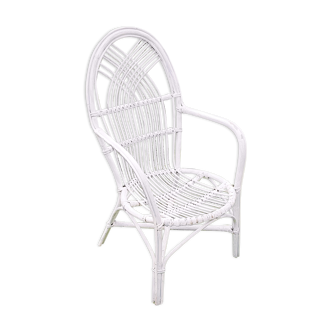 Rattan armchair