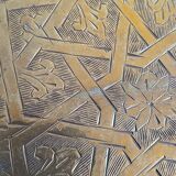 Brass dish - 24.5 cm - artisanal work