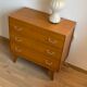 Commode 3 tiroirs pieds compas