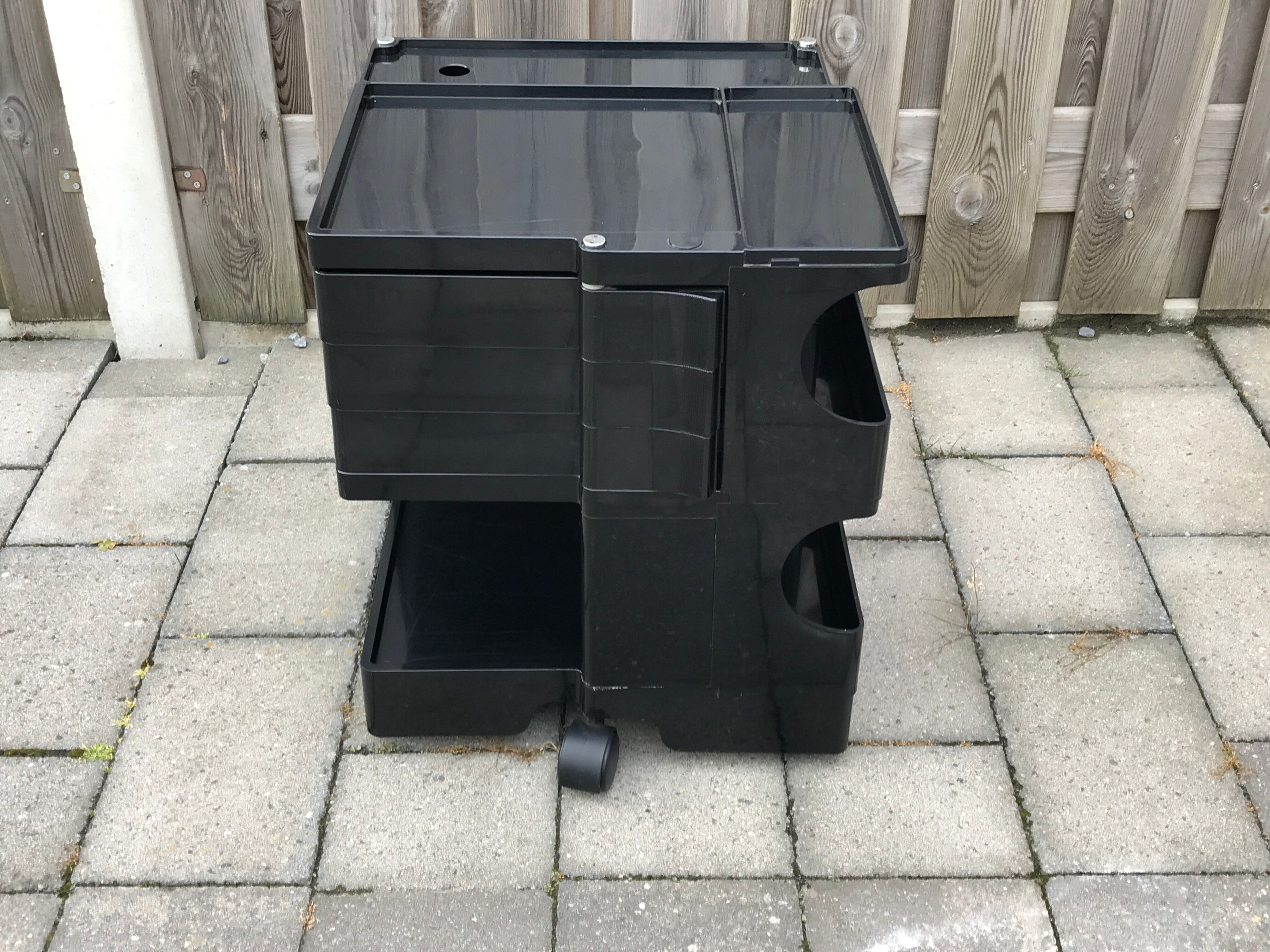 Boby 2/3 trolley by Joe Colombo for Bieffeplast, 1970