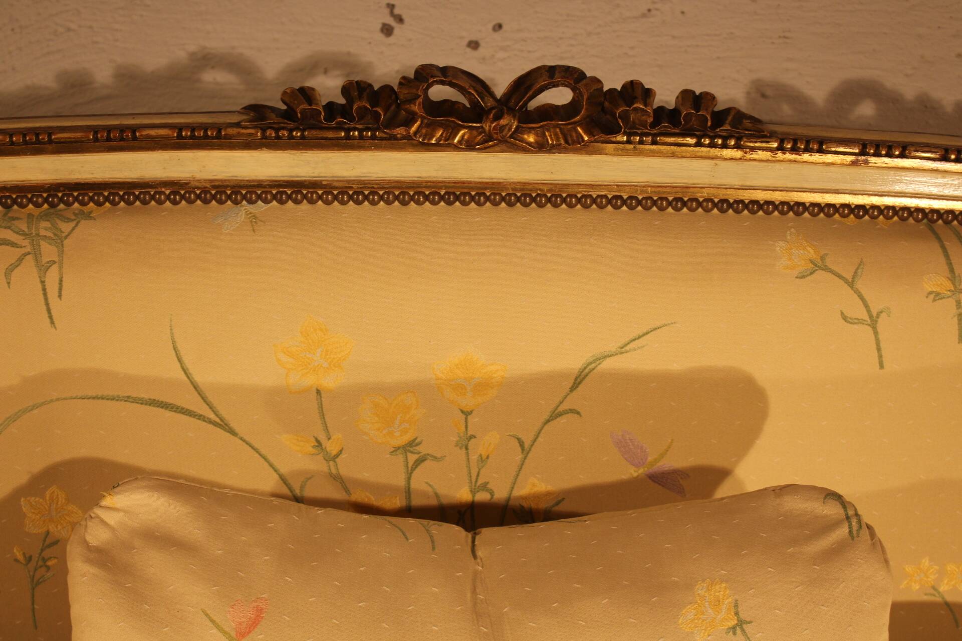 Louis XVI bergère sofa