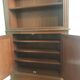 Antique wood bookcase furniture Napoleon III style