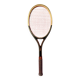 Amf head guillermo vilas wooden tennis racket.