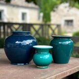 Mini ceramic ball vase