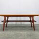 Danish Mid Century Teak Coffee Table with Shelf, 1960s