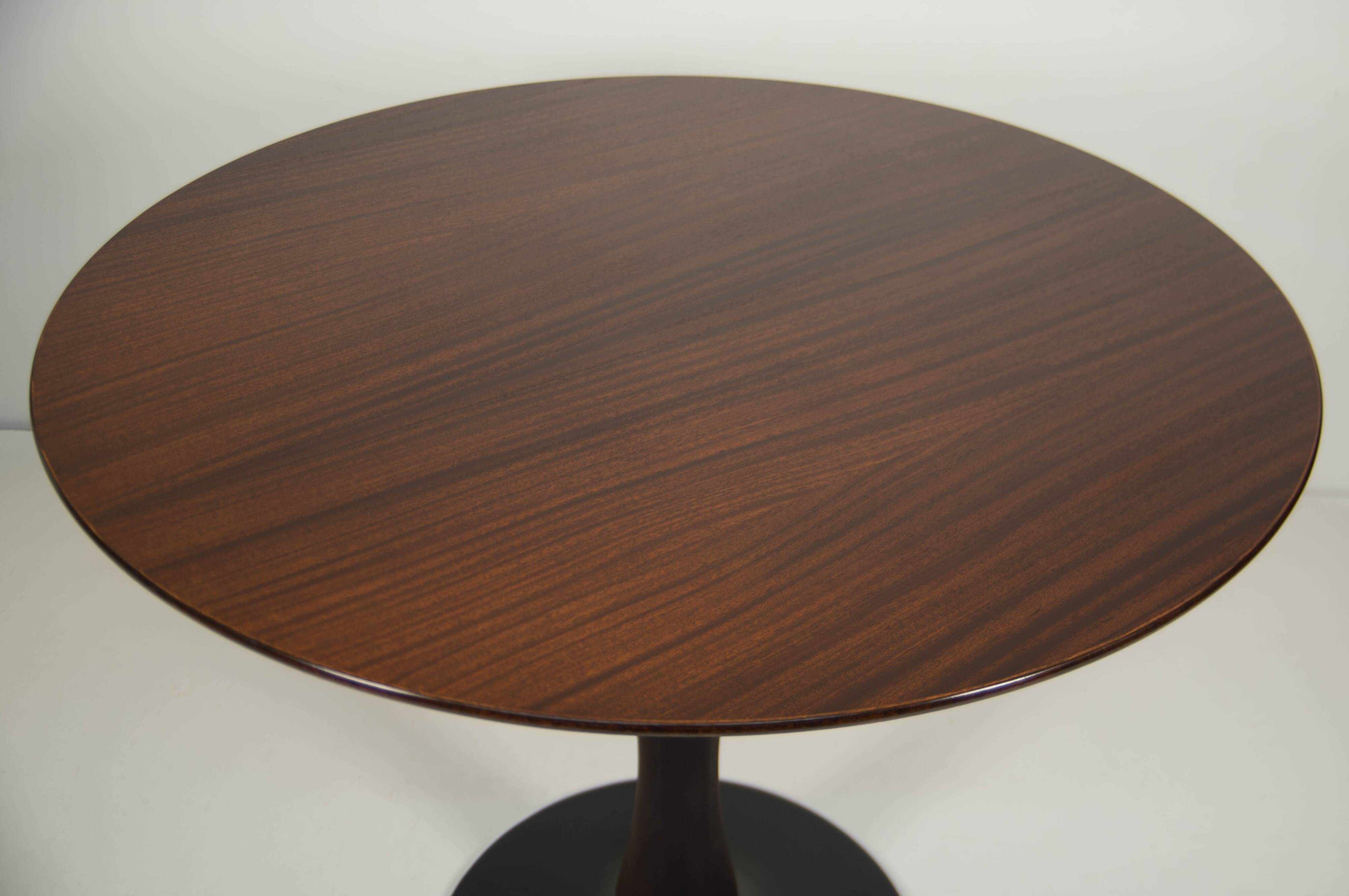 Mid-Century Pedestal Table by Dřevotvar Jablonné, 1960s, Restored