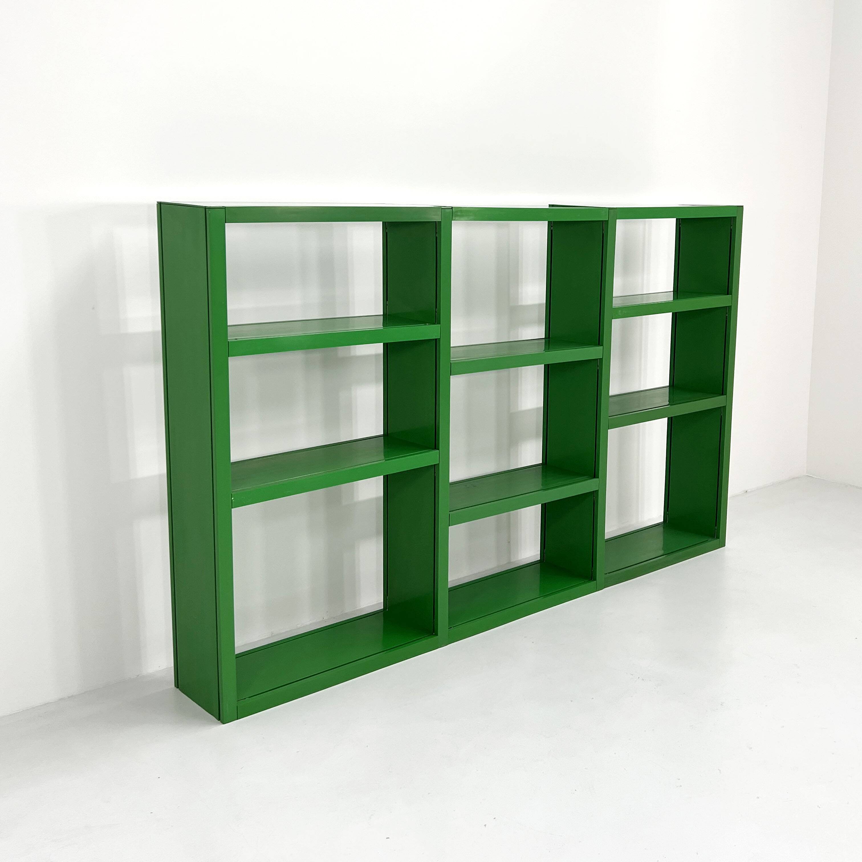Green "Dodona 300" modular shelf by Ernesto Gismondi for Artemide, 1970
