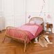 Rattan basket bed from the 60s