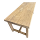 Table de ferme en chêne massif