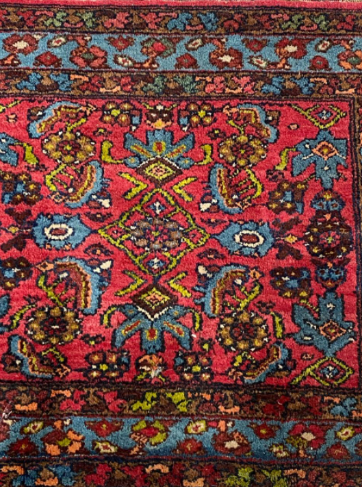 Mahal carpet late mid century 82x58cm