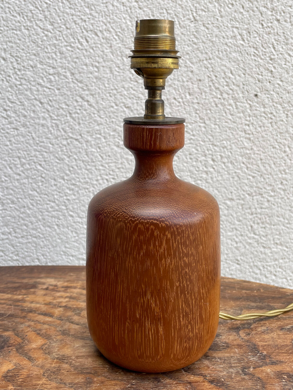Vintage Danish teak lamp 60's