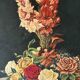 Floral still life signed Gérard Lecerf, oil on canvas, 1965 (Dun