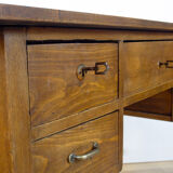 Walnut Art Nouveau Desk, Spain, 1910's