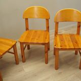 Set of four chairs, Scandinavian design, 1960s, designer: Rainer Daumiller,