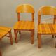 Set of four chairs, Scandinavian design, 1960s, designer: Rainer Daumiller,